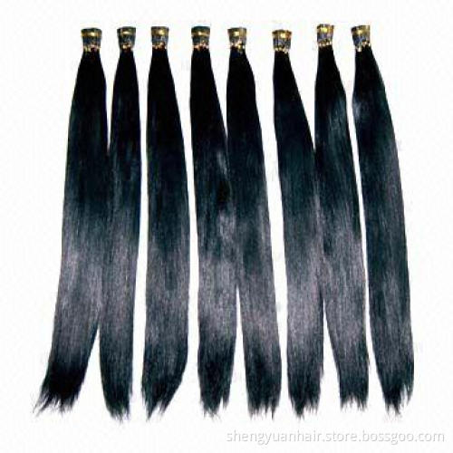 Factory Price 100% Human Remy I-tip Prebonded Hair Extension